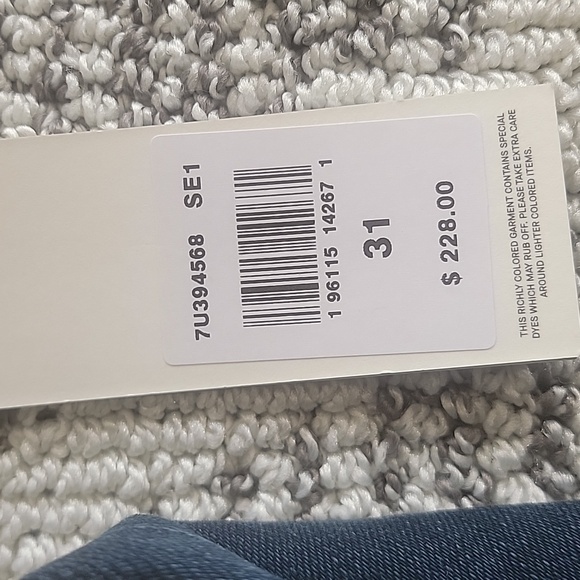 7FAM Easy Slim Jeans Size 31 - Picture 7 of 8